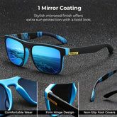 Vintage Square Polarized Fishing Sunglasses UV400